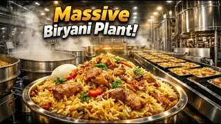 The MASSIVE Chicken Biryani Factory That Produces Thousands Daily