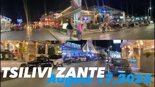TSILIVI  ZANTE EVENING TOUR  - AUGUST 17,2025 | SUMMER 2025 