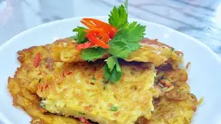 RESEP OMELET MIE TELUR ANTI GAGAL