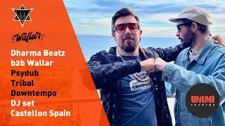 Dharma Beatz b2b Wallar psydub/tribal downtempo DJ set @ Castellón, Spain