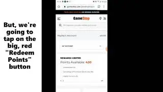 How to Redeem GameStop PowerUp Rewards Pro Points on Mobile