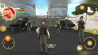 Miami Crime Police | TWO HELICOPTERS IN THE MILITARY BASE | IOS/ANDROID GamePlay