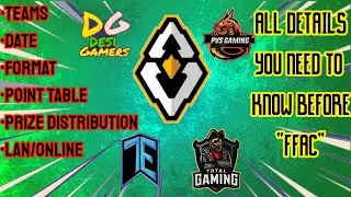 FREE FIRE ASIAN CHAMPIONSHIP ALL DETAILS YOU SHOULD KNOW|FFAC DETAILS,TEAMS,FORMAT?|FF ESPORTS NEWS