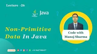 Non Primitive Data In Java #non-primitivedatainjava #class #array #object #string #interface