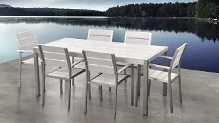 Gartenm&ouml;bel, Garden Furniture,  Meubles de jardin - Vernio - Beliani