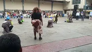 Baile de los chanchas de Huachipampa , el día 01/01/26  en el C. S. Cochas, en La hora Lorenzana.