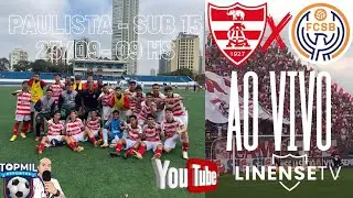 🔴CA LINENSE X  SKA BRASIL   -⚽SUB 15 - PAULISTA DE 2025 - TERCEIRA  FASE
