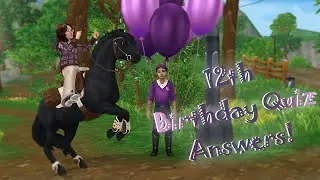 12th Birthday Quiz Answers to gain the Sweater Weather Outfit! ~ [SSO] Star Stable Online