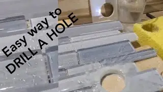 How to Drill A Hole In Glass Tile