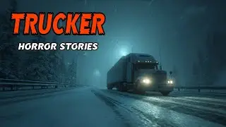 9 Scary True Trucker Horror Stories | With Rain Sounds 