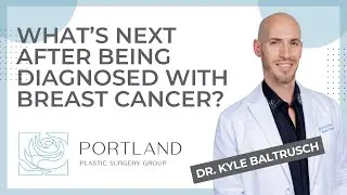 What is the next step after being diagnosed with breast cancer?