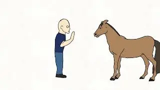 Y Ahora que hacer si te persigue un caballo encabronado? 🐴 Animaci&oacute;n en flipa clip 