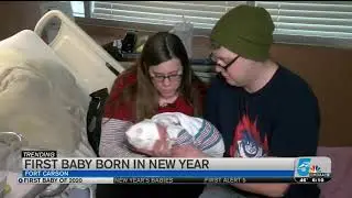 Fort Carson welcomes first baby born in Colorado Springs in 2020