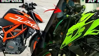 Duke 390 Modified |Super Duke Look &X3 SE Kit | Akshay Gayakwad
