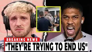 Logan Paul BREAKS DOWN Crying After Anthony Joshua SUES Jake Over Car Crash