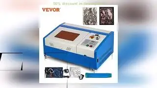 Latest Products You Must Know! #VEVOR Laser Engraver 40W 50W CO2 Laser Engraving Mach