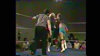 Crazy Luke and TG Graham vs Pablo Crenshaw and Tommy Crosby 1985