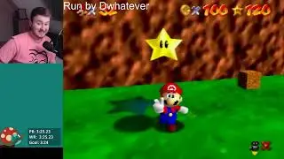 [WR] Super Mario 64 Whomp's Fortress Stage RTA Speedrun (N64) 3m 24s 970ms by Dwhatever