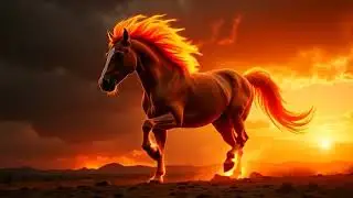 FIRERY RED HORSE
