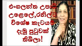 ! එංගලන්තයේ, උපාධි  උත්සවයේ, රනිල්ට විශේෂිත පුටුවක් තිබිලා! RNK London Talks#media Katha