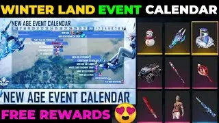 WINTERLAND EVENT CALENDAR | NEW AGE EVENT FULL DETAILS || NEW EVENTS FREE FIRE
