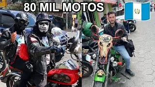 Impactante Caravana del Zorro 2026 en Guatemala 🇬🇹 M&aacute;s de 80 mil motociclistas