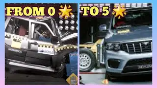 Crash test of Mahindra Scorpio-N,Suzuki Ignis,Suzuki Swift and Lord S-Presso -Autogram
