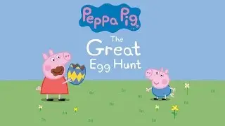 The Great Egg Hunt - Animated Peppa Pig Story