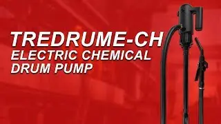 TERA PUMP TREDRUME-CH - Chemical Electric Telescopic Transfer Drum Pump