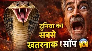 Top 5 Deadliest Snakes in the World 😱 | No.1 Will Shock You | Hindi
