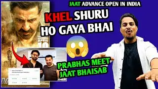 Jaat Advance Booking Open In Jammu | Jaat Meet Darling Prabhas Viral | Jaat Advance Booking Update