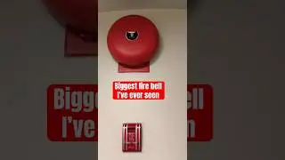 Simplex 4090-57 | 10-inch Fire Alarm Bell is Shaped Like a Pizza🍕