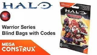 Halo - Warrior Series Blind Bags WITH CODES - Mega Construx Speed Review