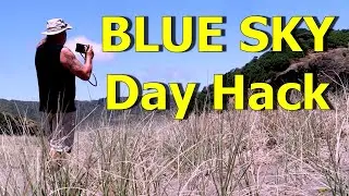 HOW TO PHOTOGRAPH A BORING BLUE SKY DAY