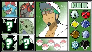 Kukui Pokemon Team (Jotoh, Kalos Journeys)
