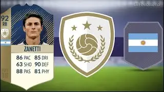 FIFA 18 Javier Zanetti 92 Prime Icon SBC Argentina Squad May Need Loyalty