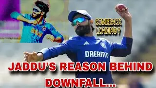 RAVINDRA JADEJA'S REASON OF DOWNFALL EXPLAINED | COMEBACK LOADING SOON | #ravindrajadeja #cricket 