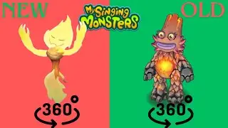 WICKA new monster and KAYNA old monster (my singing monsters)