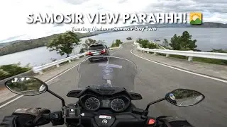 EXPLORE PULAU SAMOSIR - BUKIT SIBEABEA🏍️🌄 | Samosir Touring Day 2 | XMAX 250 (4K)