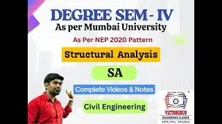 SA Structural Analysis NEP 2020 Mumbai University