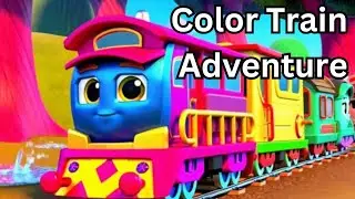Color Train Adventure Nursery Rhymes #kids song#viral video #Nursery Rhymes #ColorTrain song