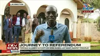 Thirdway Alliance party say its offices were raided after approval of over 1M signatures