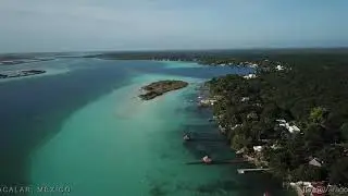 BACALAR MEXICO 4K DRON