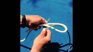 Einfacher Schotstek #segelschule #sportbootf&uuml;hrerschein #elba #Italien #segelnlernen