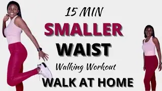 15 MINUTE Standing Core Strengthening workout 🔥 | No Jumping ❌  Walking workout