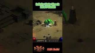 Infinity Holy Shock Zeal Paladin #diablo2resurrectedbuild #diablo2r
