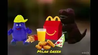 Barney Doll Wink Homemade 7 (McDonald&rsquo;s Edition)✨🍟🍔
