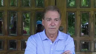 Nick Saban talks NIL, Alabama transfer players at Nick's Kids Golf Tournament