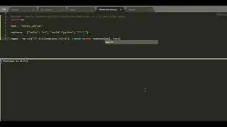 python - Replace multiple characters and words in a string using regex