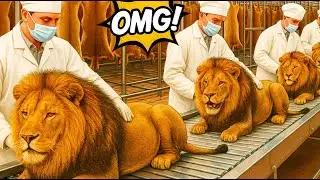 Inside the Lion Skin Factory – How It Became a Million Dollar Luxury Good | Full Production Process